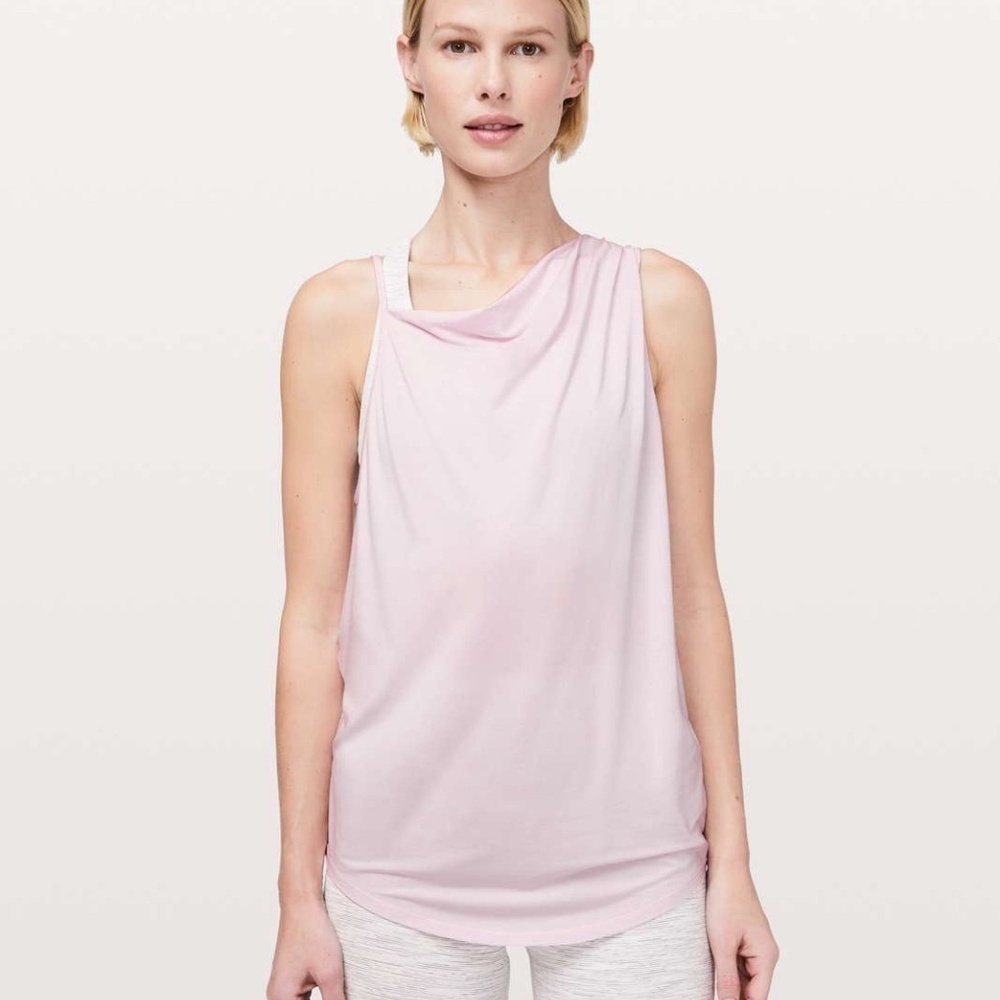 Lululemon Dare To Drop Tank in Pink Glow 45676